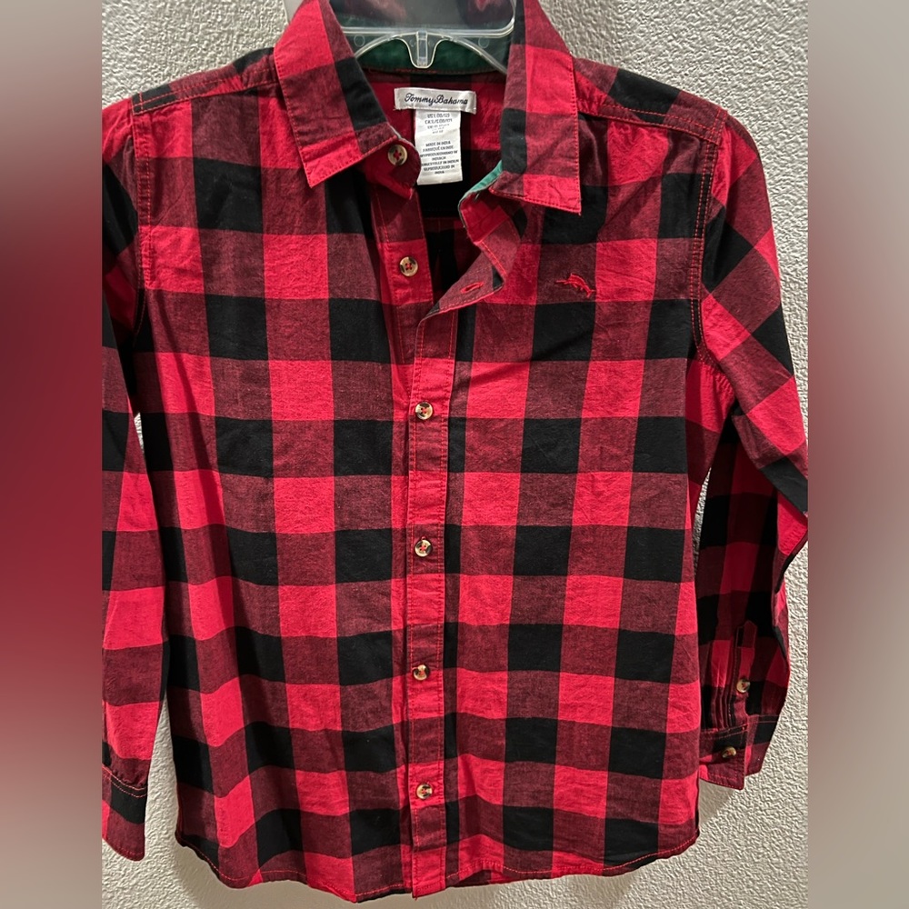 Tommy Bahama plaid shirt
